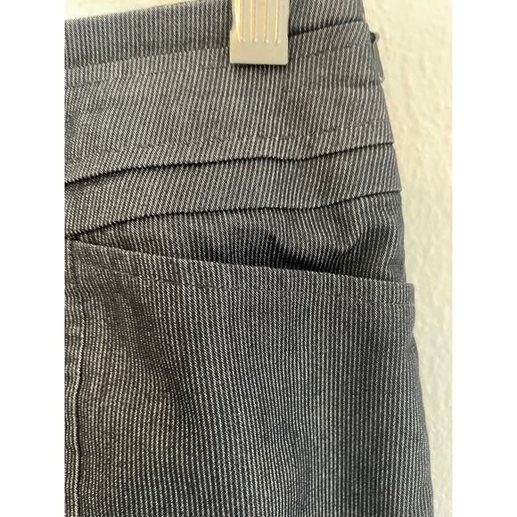 Halogen women's black/gray skirt with pockets, fully lined, side zipper. Size 4 - Picture 2 of 6